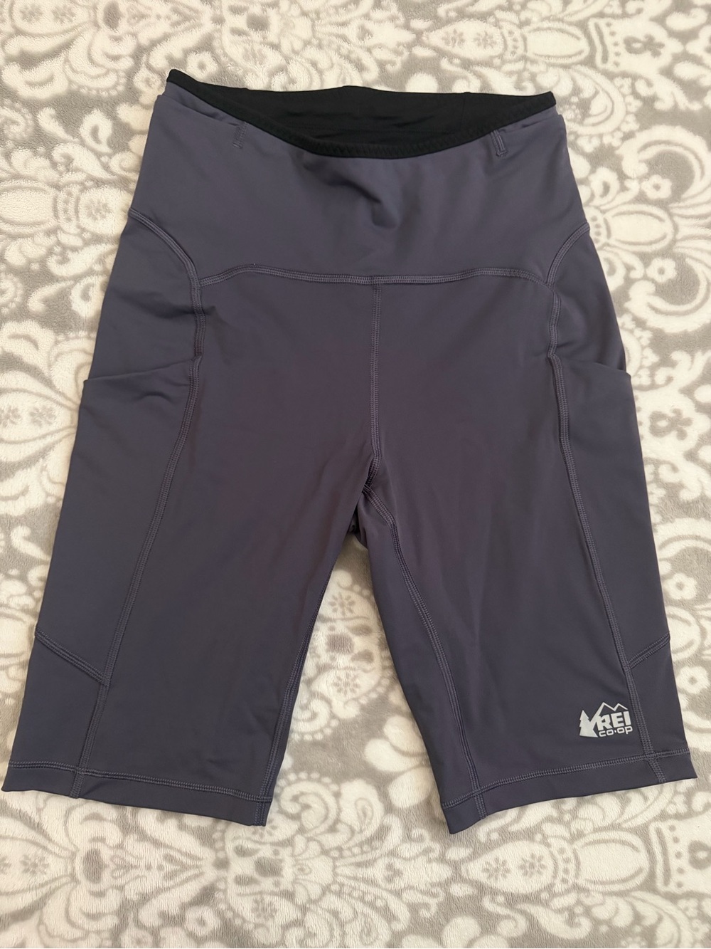 Women's REI Gray Active Bike Shorts